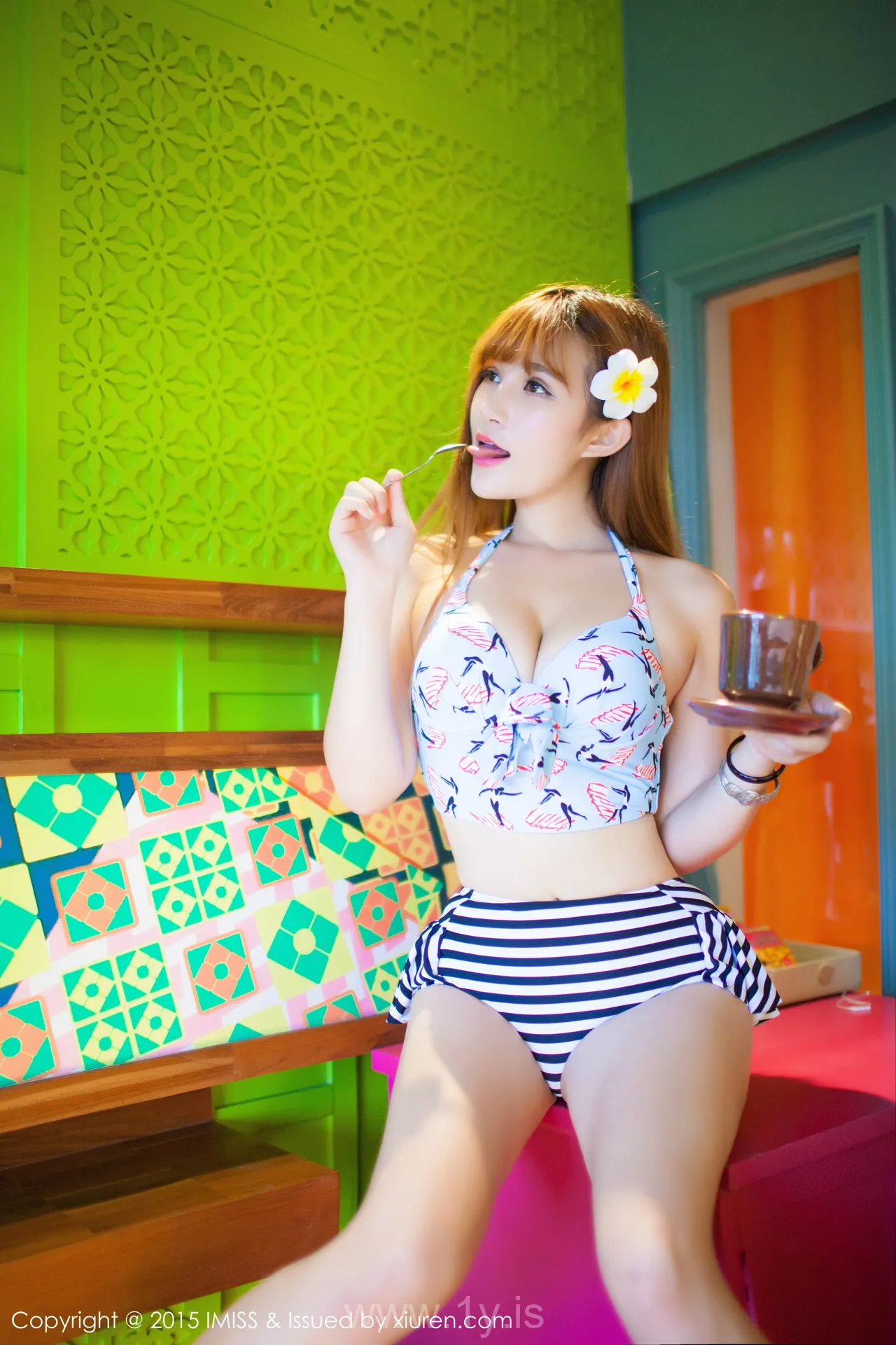 IMISS  NO.051 Adorable Chinese Model LalaBaby啦啦